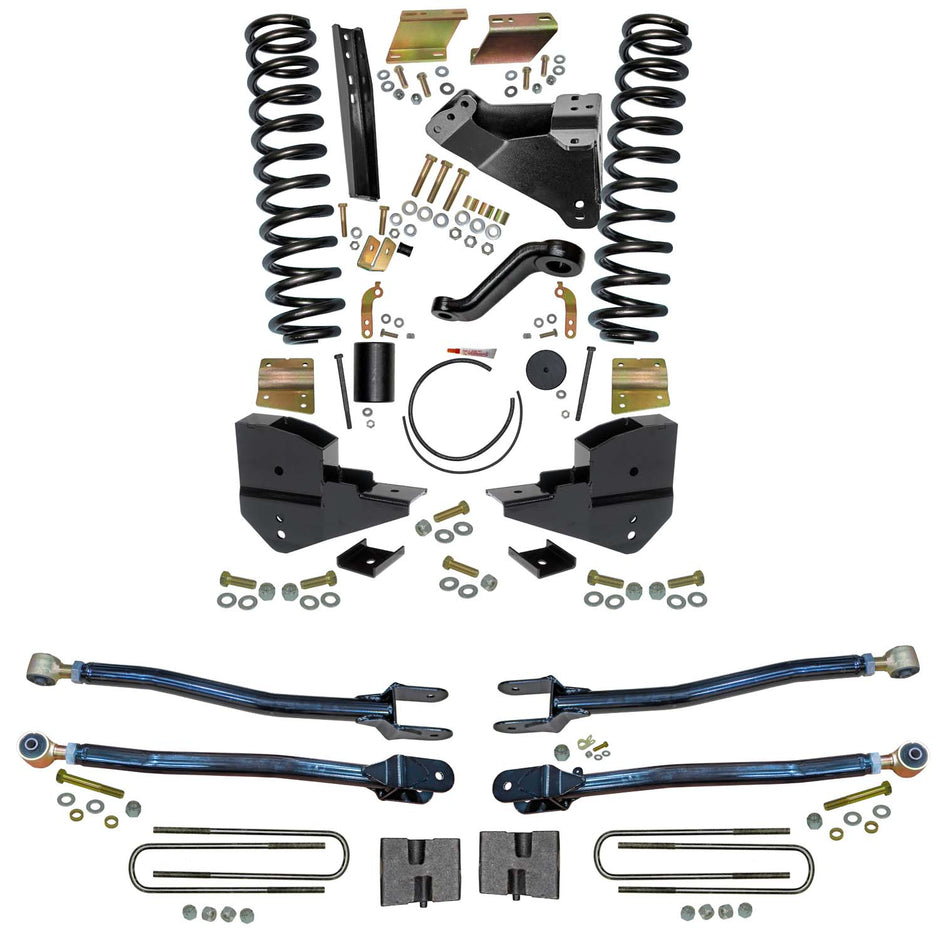 6 In. Suspension Lift Kit With 4-Link Conversion.