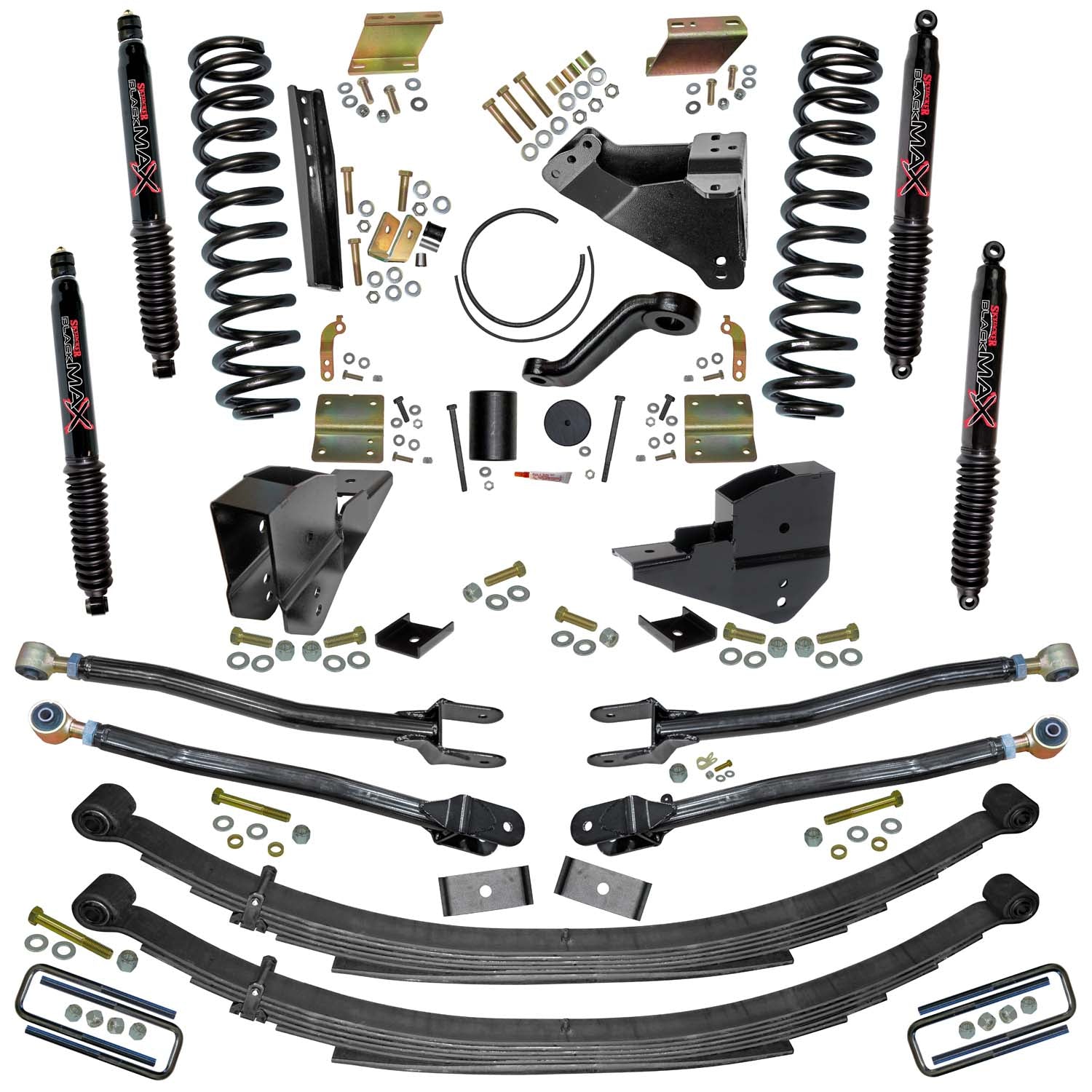 4-Link Conversion And Black MAX Shocks.