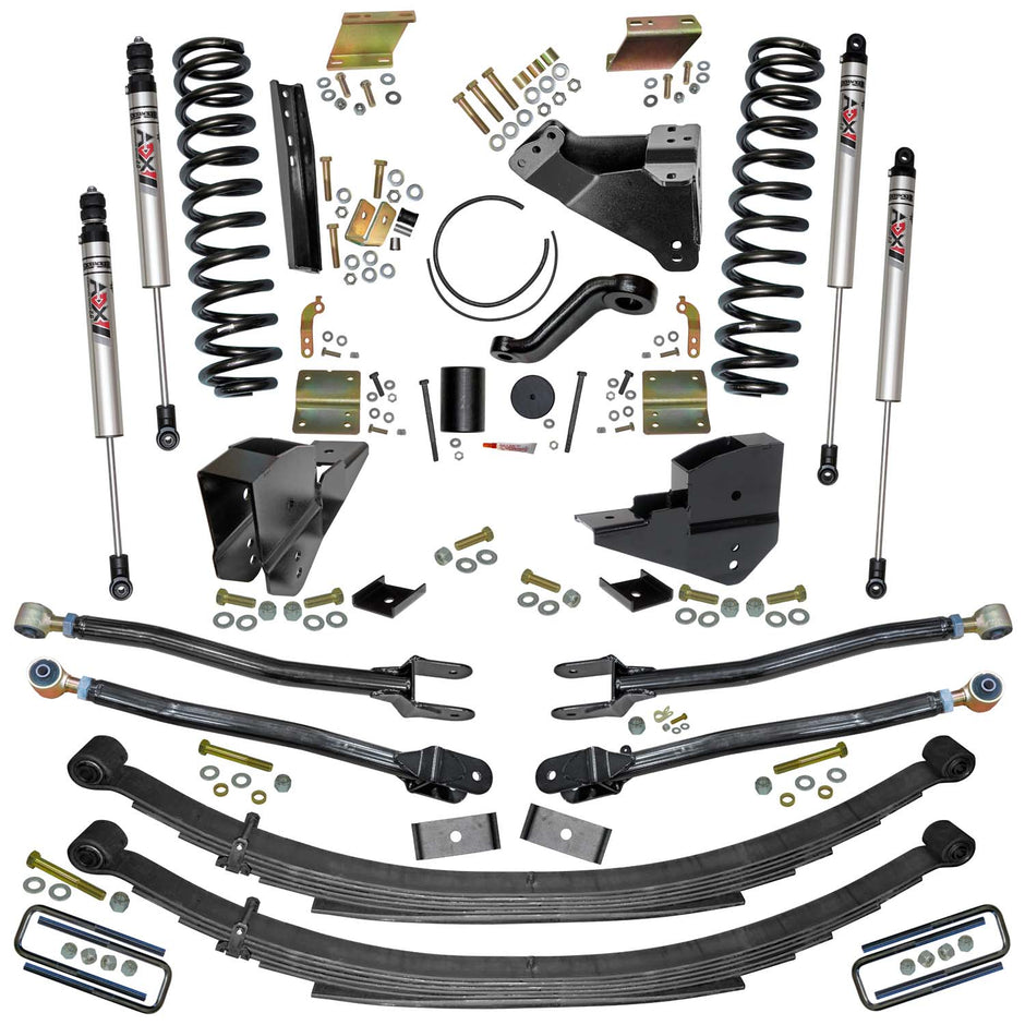 6 In. Suspension Lift Kit With ADX M2.0 Aluminum Monotube Shocks.
