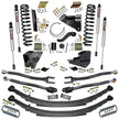 6 In. Suspension Lift Kit With ADX M2.0 Aluminum Monotube Shocks.