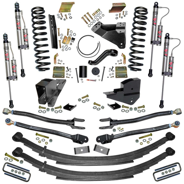 6 In. Lift Kit With 4-Link Conversion And ADX 2.0 Remote Reservoir Shocks.