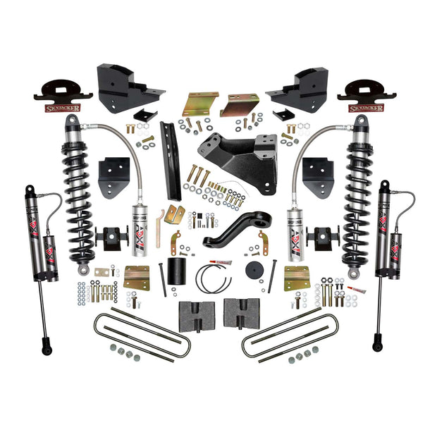 6 In. ADX 2.5 Coilover Suspension Lift Kit With ADX 2.0 Aluminum Shocks.
