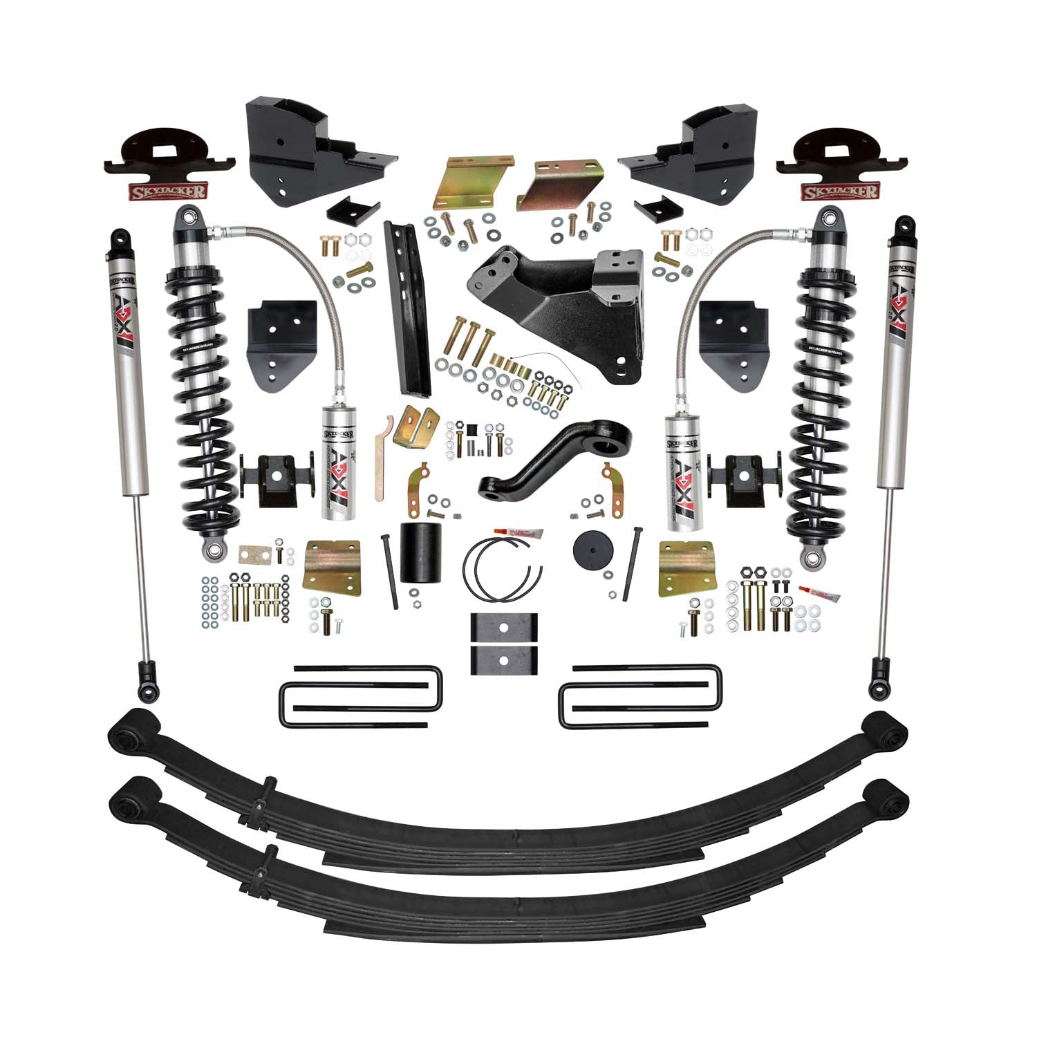 6 In. Suspension Lift Kit With ADX M2.0 Aluminum Monotube Shocks.