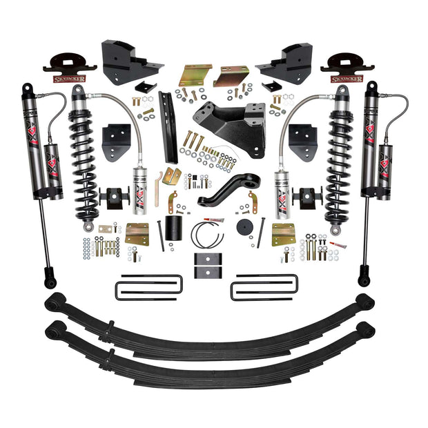 6 In. ADX 2.5 Coilover Suspension Lift Kit With ADX 2.0 Aluminum Shocks.
