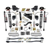 6 In. ADX 2.5 Coilover Suspension Lift Kit With  4-Link Conversion.