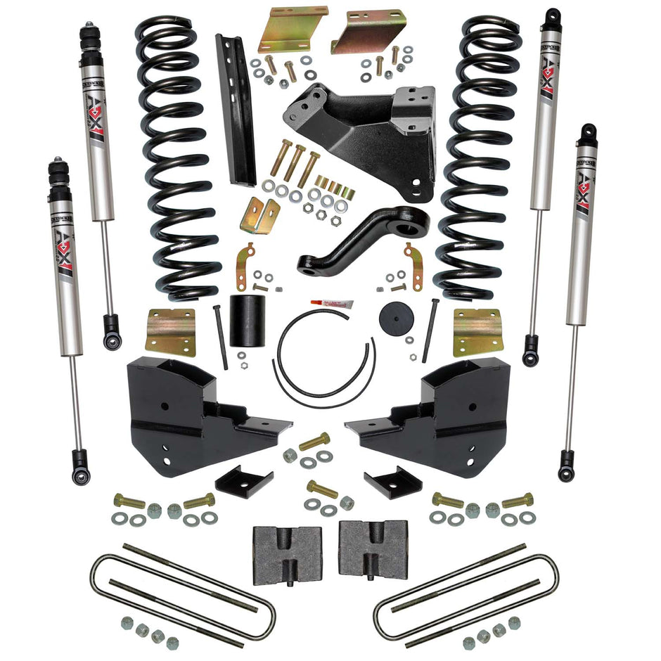 6 In. Suspension Lift Kit With ADX M2.0 Aluminum Monotube Shocks.
