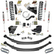 6 In. Lift Kit With Front Coils; Rear Leaf Springs;/M95 Monotube Shocks.