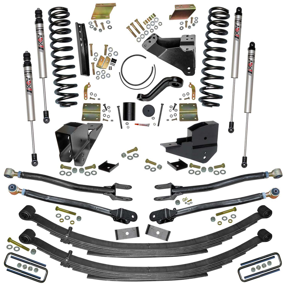 6 In. Suspension Lift Kit With ADX M2.0 Aluminum Monotube Shocks.