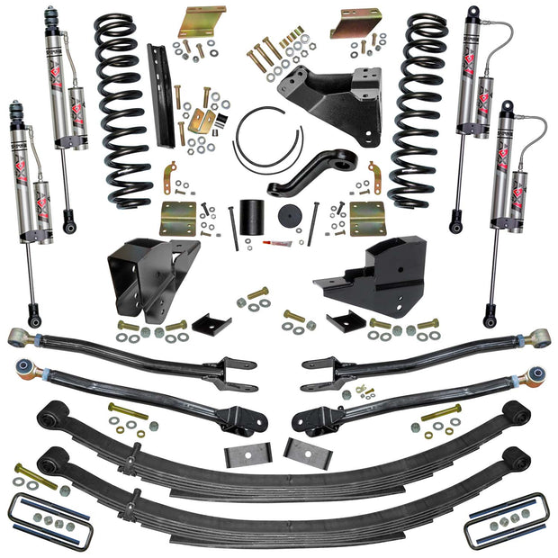 6 In. Lift Kit With 4-Link Conversion And ADX 2.0 Remote Reservoir Shocks.