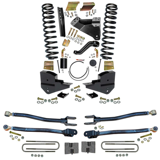 6 In. Suspension Lift Kit With 4-Link Conversion.