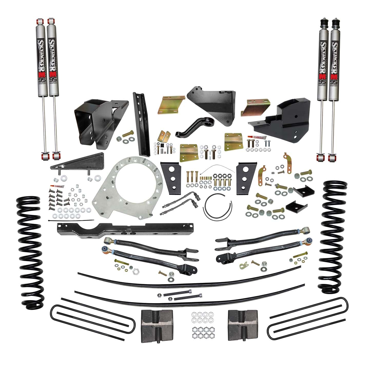 8.5 In. Suspension Lift Kit With 4-Link Conversion And M95 Monotube Shocks