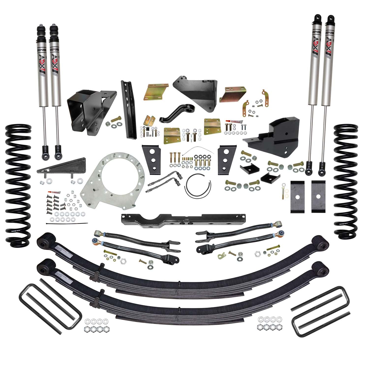 8.5 In. Suspension Lift Kit With 4-Link Conversion And ADX M2.0 Monotube Shocks