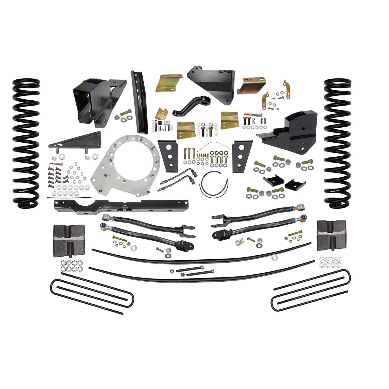 8.5 In. Suspension Lift Kit With 4-Link Conversion And Black MAX Shocks
