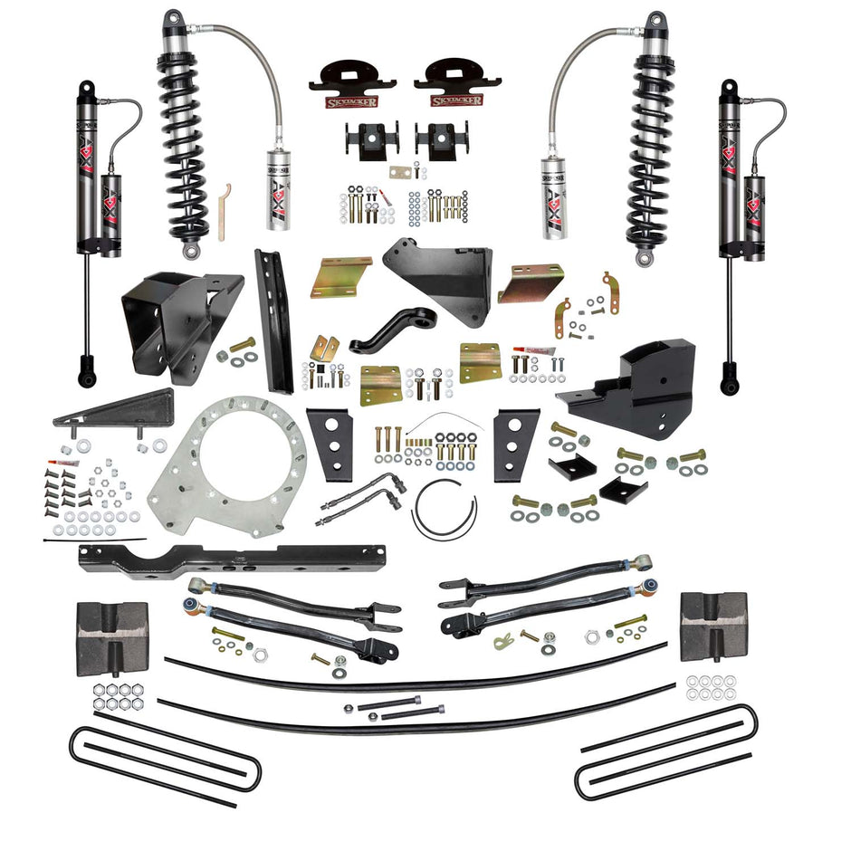 8.5 In. ADX 2.5 Coilover Lift Kit With 4-Link Conversion And ADX 2.0 Shocks