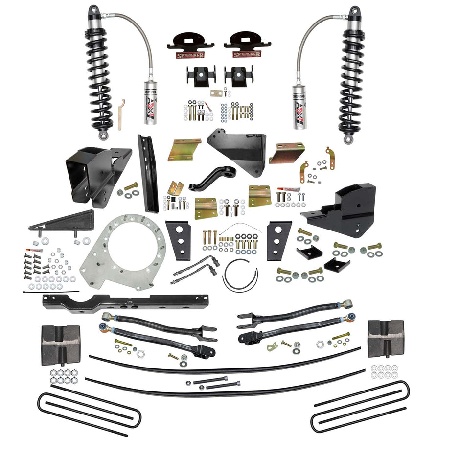 8.5 In. ADX 2.5 Coilover Suspension Lift Kit With 4-Link Conversion
