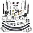 8.5 In. ADX 2.5 Coilover Lift Kit With 4-Link Conversion And Black MAX Shocks