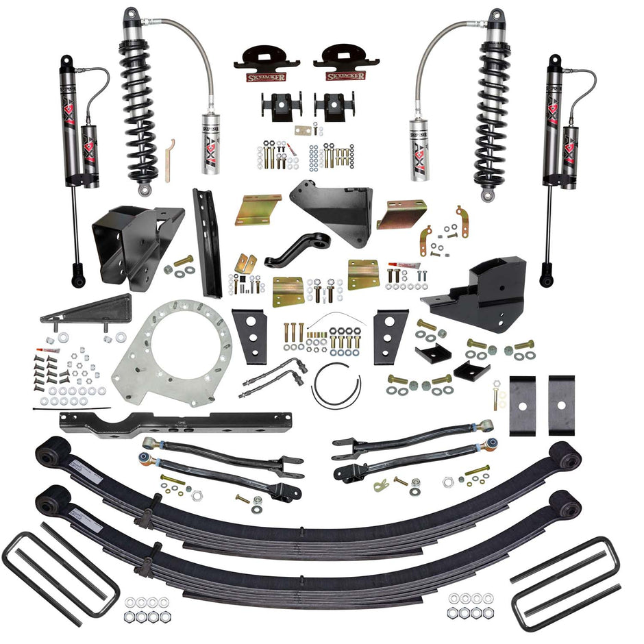 8.5 In. ADX 2.5 Coilover Lift Kit With 4-Link Conversion And ADX 2.0 Shocks