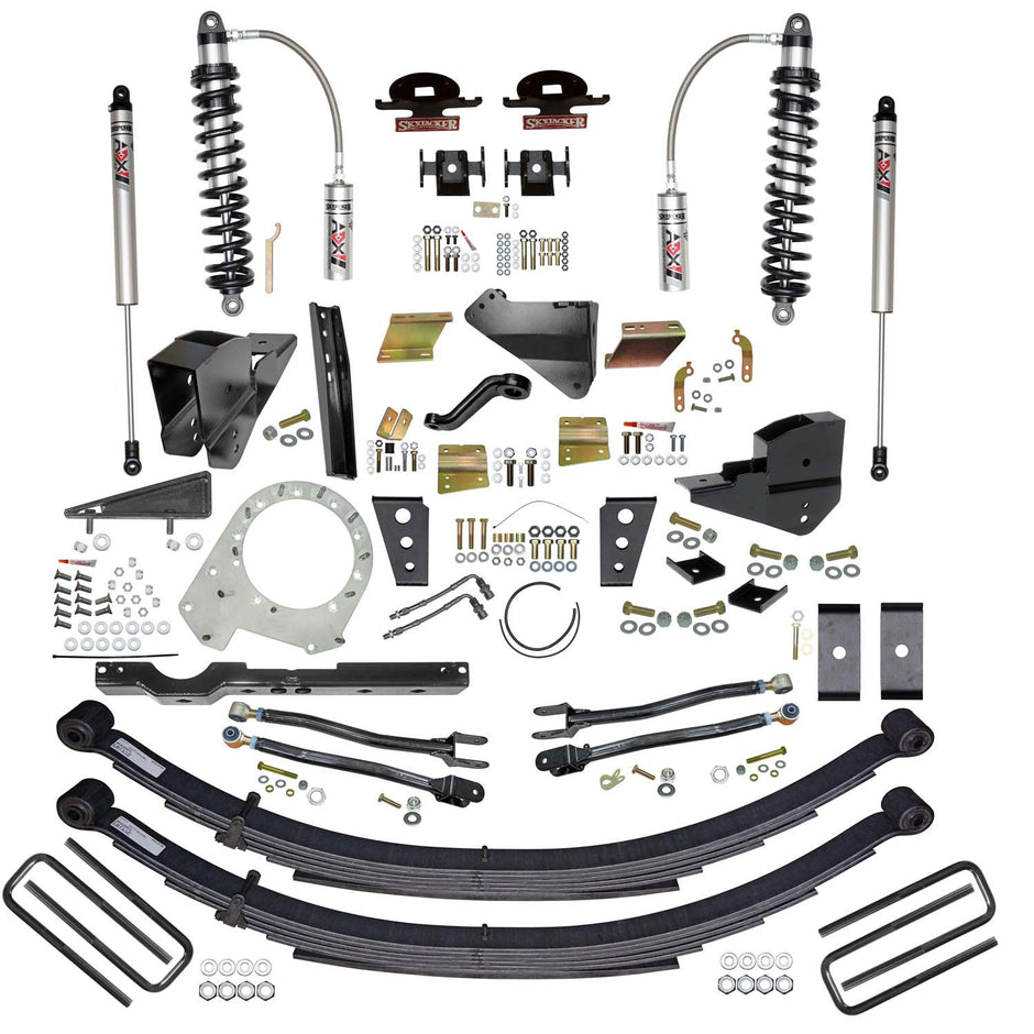 8.5 In. ADX 2.5 Coilover Lift Kit With 4-Link Conversion And ADX M2.0 Shocks