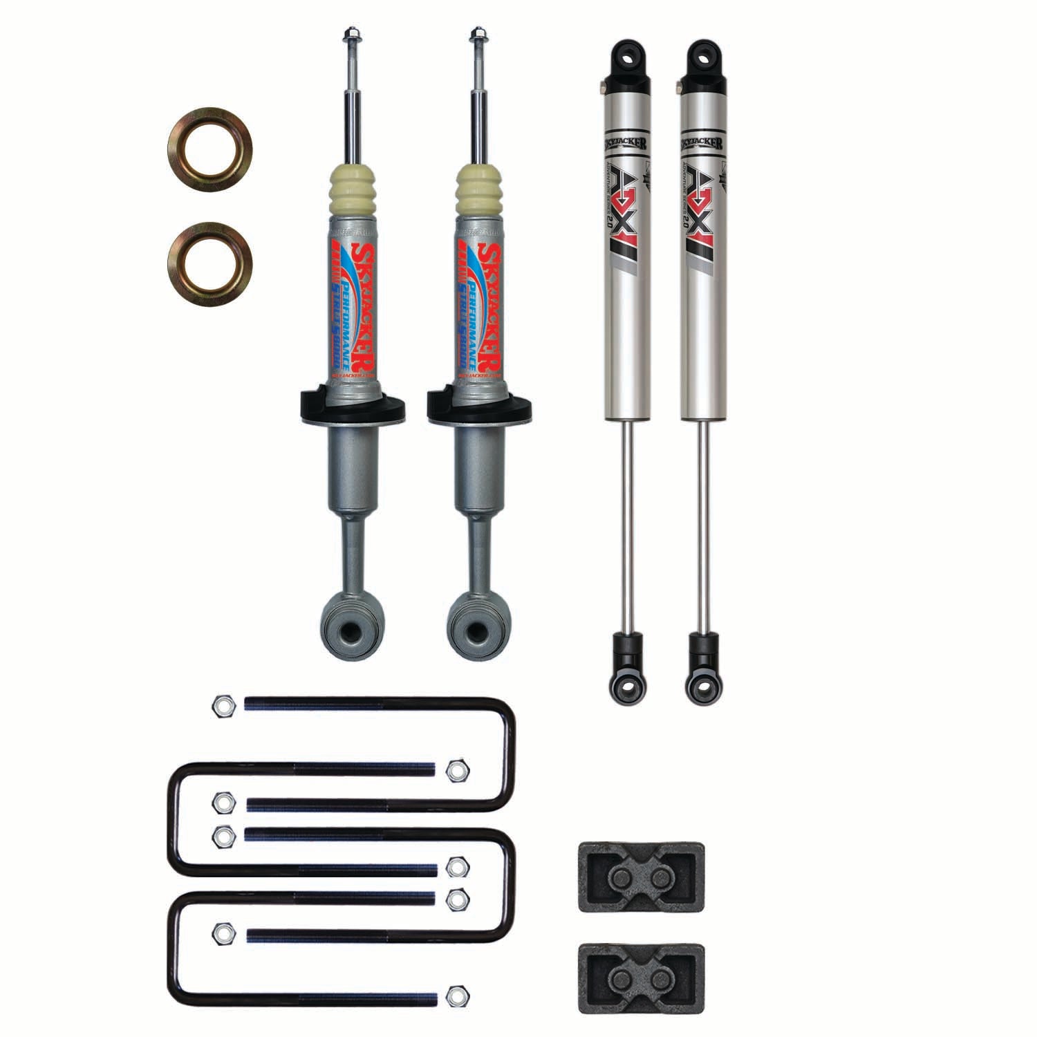 3 In. Suspension Lift Kit With ADX M2.0 Aluminum Monotube Shocks.