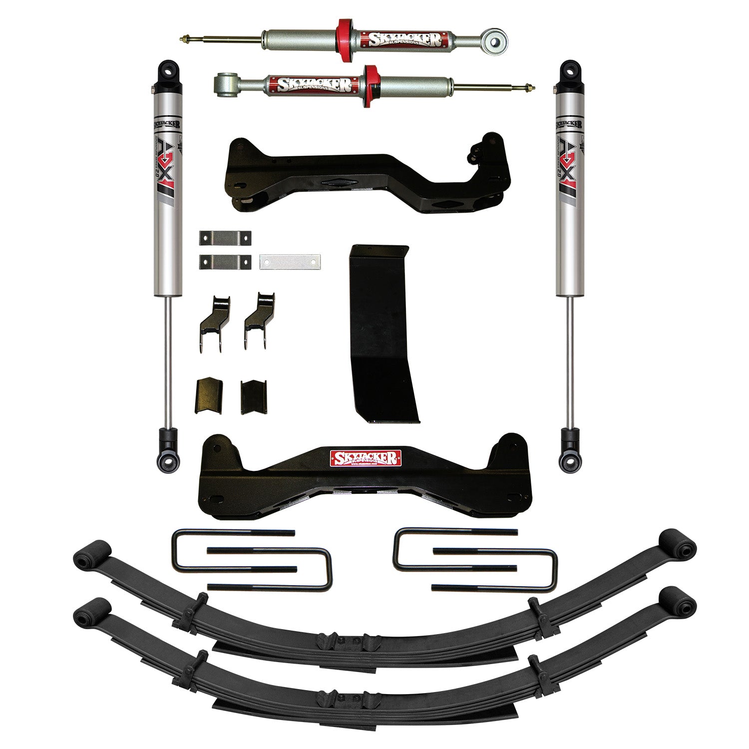 6 In. Suspension Lift Kit With ADX M2.0 Aluminum Monotube Shocks.