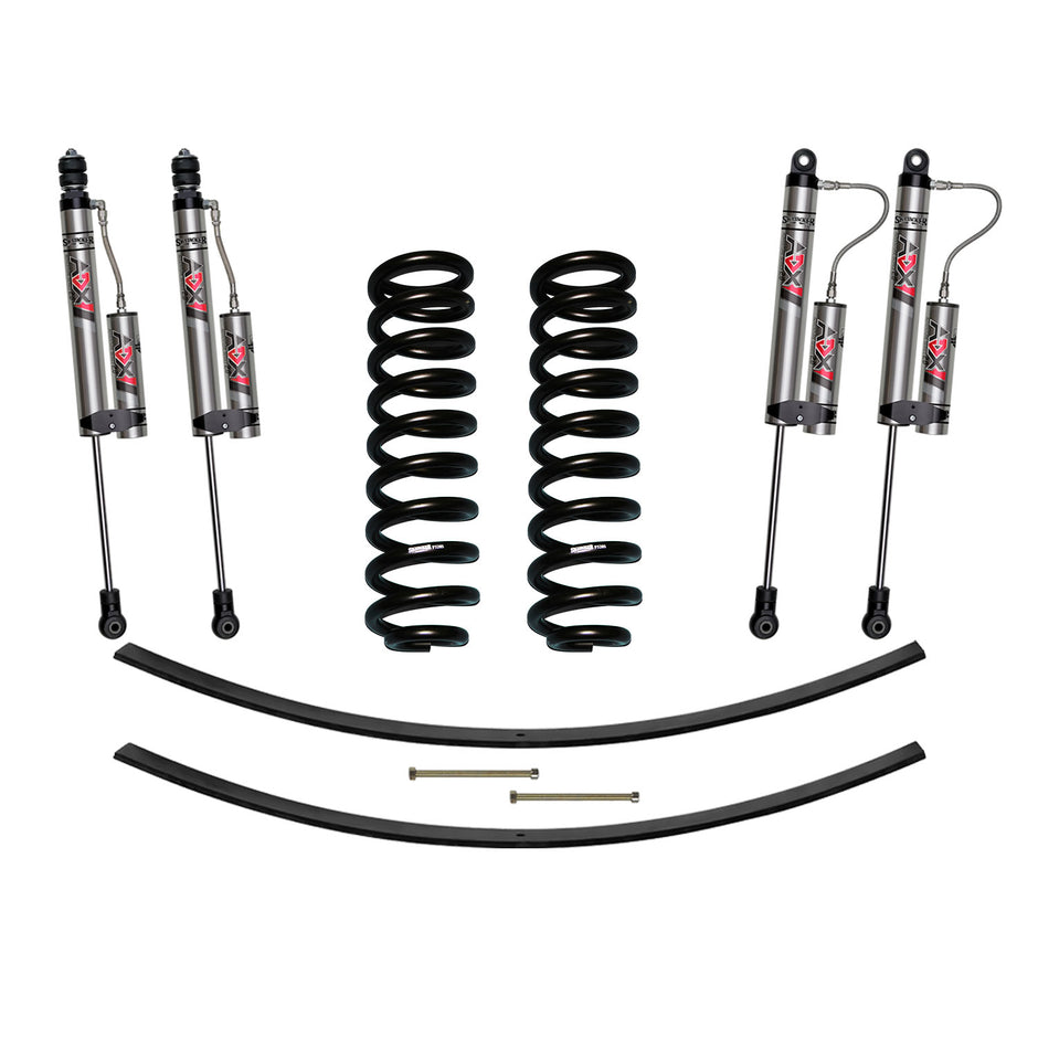 Skyjacker - 2-2.5 In. Suspension Lift Kit With ADX 2.0 Remote Reservoir Monotube Shocks. - F520K-X