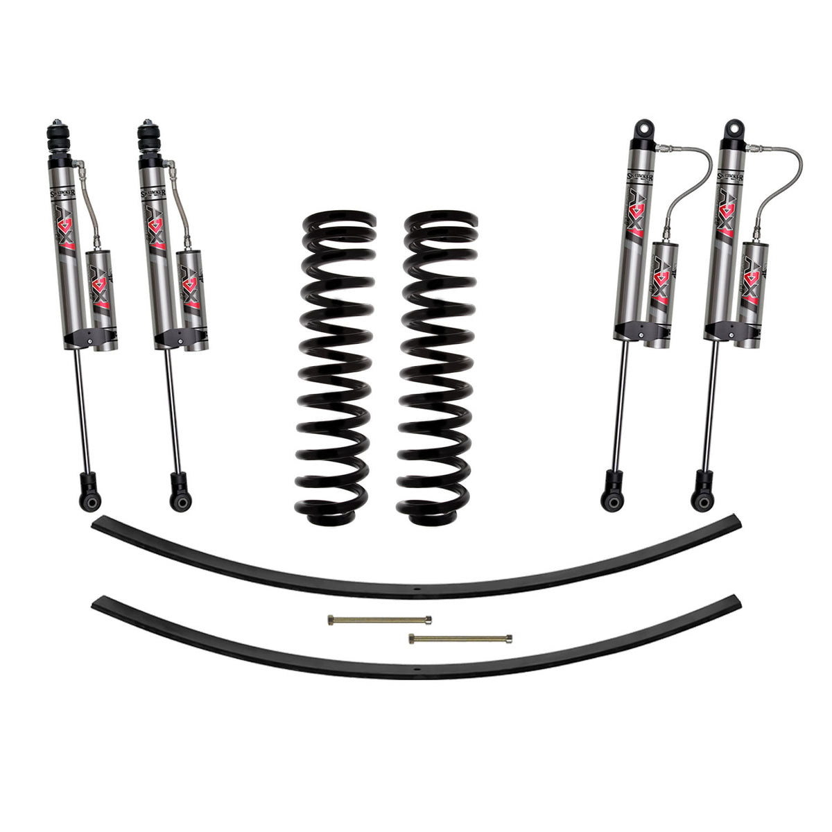 Skyjacker - 2-2.5 In. Suspension Lift Kit With ADX 2.0 Remote Reservoir Monotube Shocks. - F525K-X