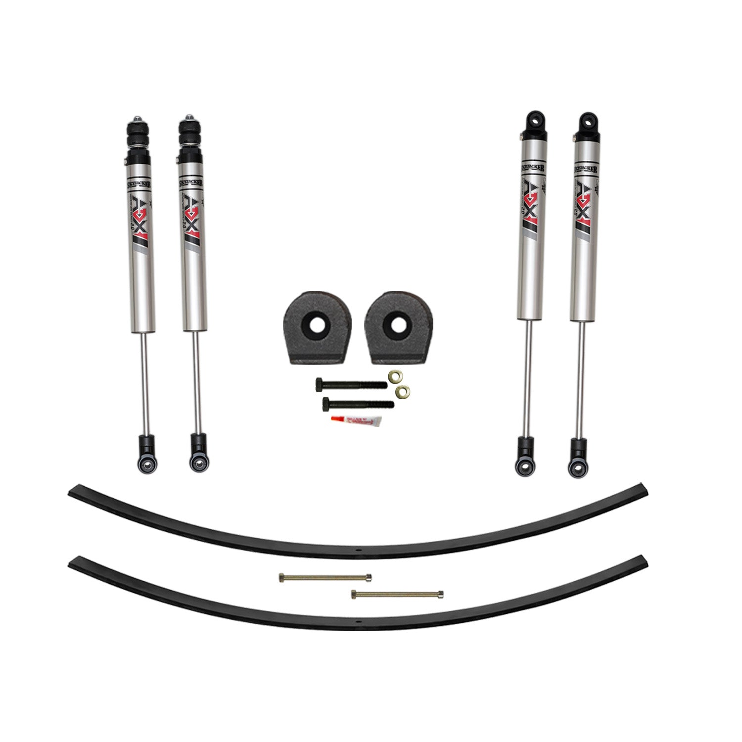 2.5 In. Suspension Lift Kit With ADX M2.0 Aluminum Monotube Shocks.