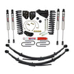 4 In. Suspension Lift Kit With ADX M2.0 Aluminum Monotube Shocks.