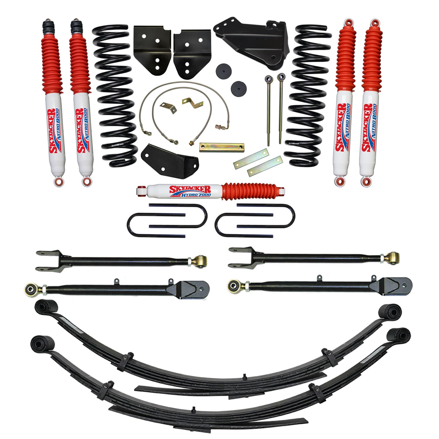 Skyjacker - 4IN. SYS 05-07F250 GAS 4LK NIT - F54024KS-N