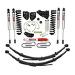 4 In. Suspension Lift Kit With ADX M2.0 Aluminum Monotube Shocks.