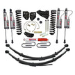 Skyjacker - 4 In. Suspension Lift System With ADX 2.0 Remote Reservoir Monotube Shocks. - F5451KS-X