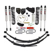 4 In. Suspension Lift Kit With ADX M2.0 Aluminum Monotube Shocks.