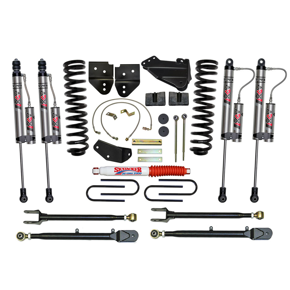 Skyjacker - 4 In. Suspension Lift Kit With ADX 2.0 Remote Reservoir Monotube Shocks. - F54524K3-X