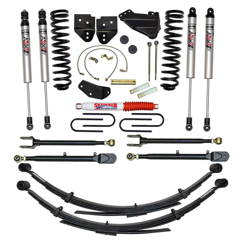 4 In. Suspension Lift Kit With ADX M2.0 Aluminum Monotube Shocks.