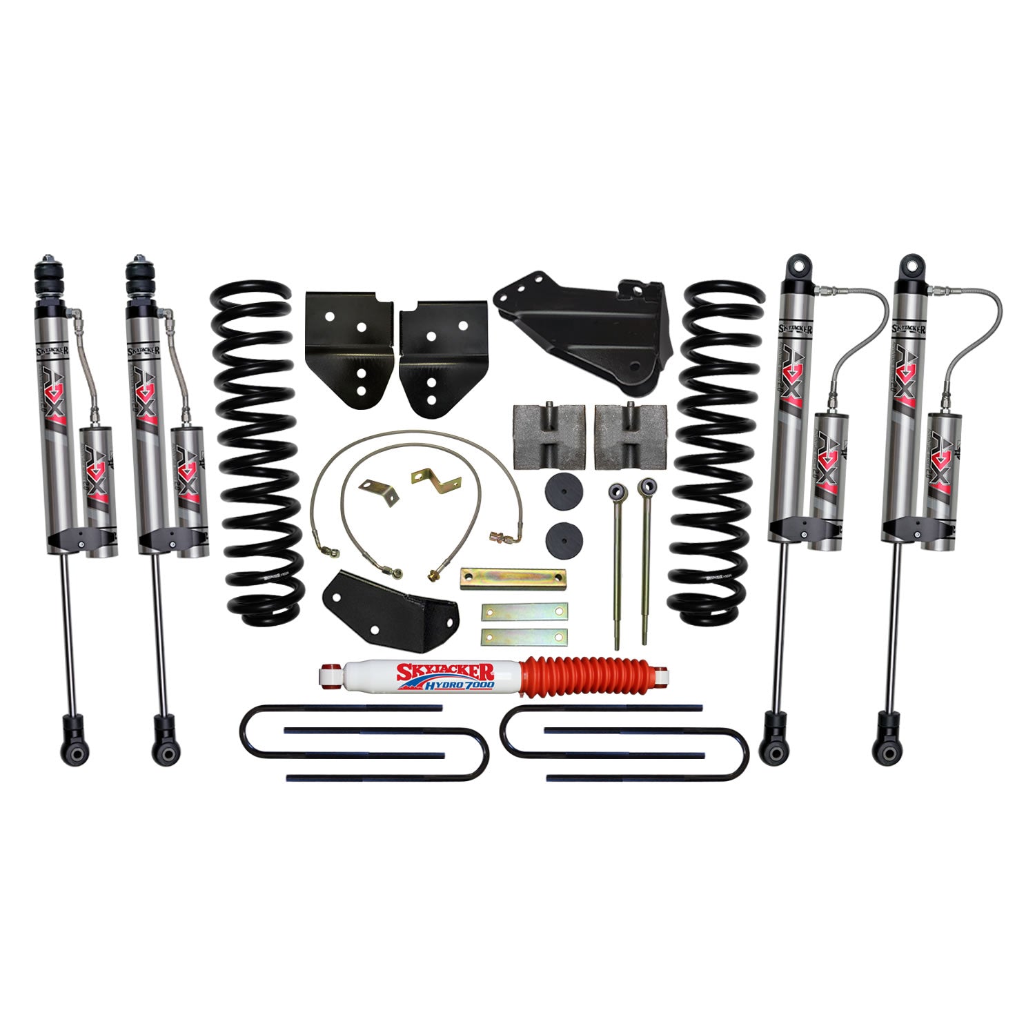 Skyjacker - 6 In. Suspension Lift Kit With ADX 2.0 Remote Reservoir Monotube Shocks. - F5601K-X