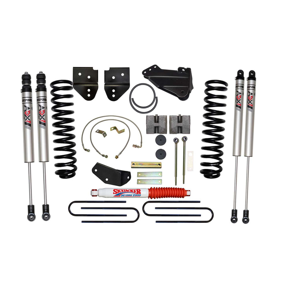6 In. Suspension Lift Kit With ADX M2.0 Aluminum Monotube Shocks.