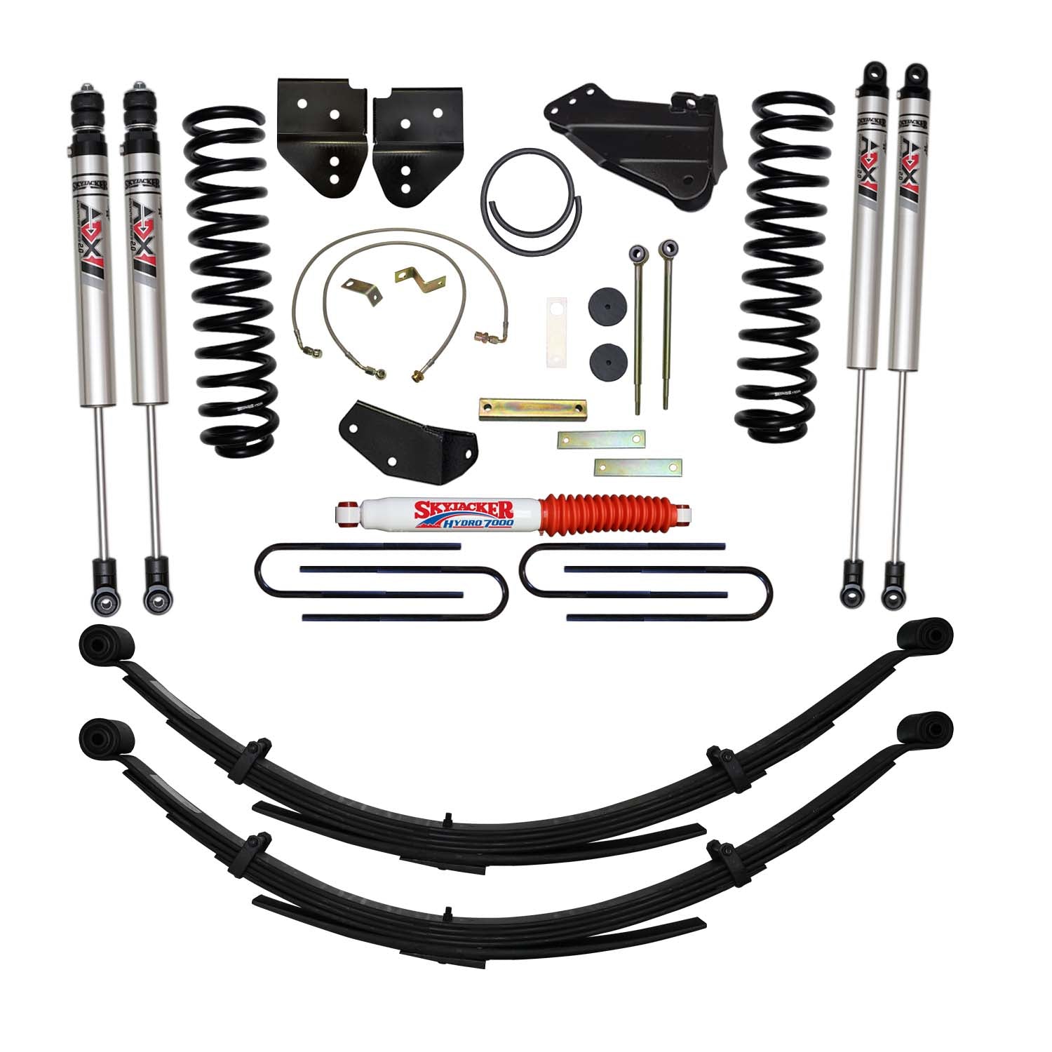 6 In. Suspension Lift Kit With ADX M2.0 Aluminum Monotube Shocks.