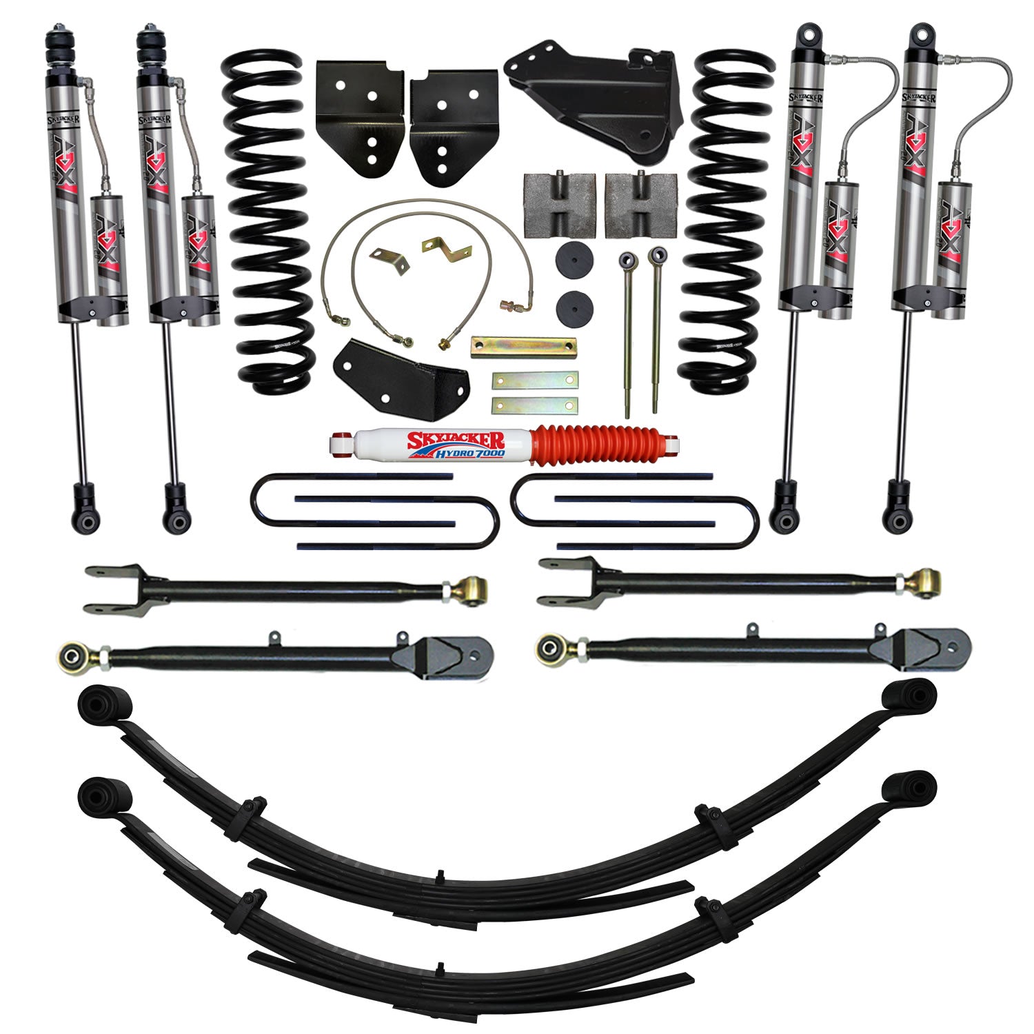 Skyjacker - 6 In. Suspension Lift Kit With ADX 2.0 Remote Reservoir Monotube Shocks. - F56024K3-X