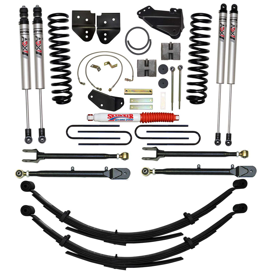 6 In. Suspension Lift Kit With ADX M2.0 Aluminum Monotube Shocks.