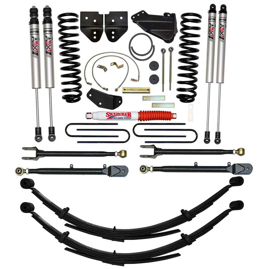 6 In. Suspension Lift Kit With ADX M2.0 Aluminum Monotube Shocks.
