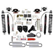 6 In. ADX 2.5 Remote Reservoir Coilover Lift Kit With Black MAX Shocks.
