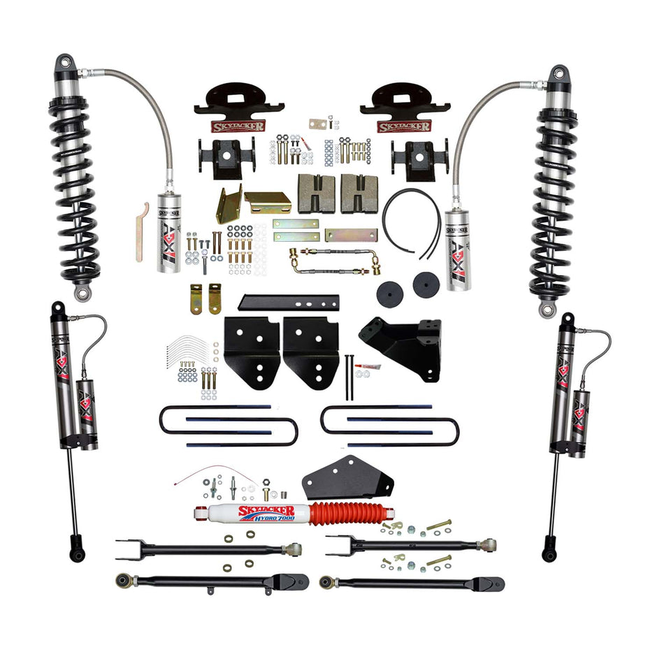 6 In. ADX 2.5 Coilover Lift Kit With 4-Link Conversion And ADX 2.0 R/R Shocks.