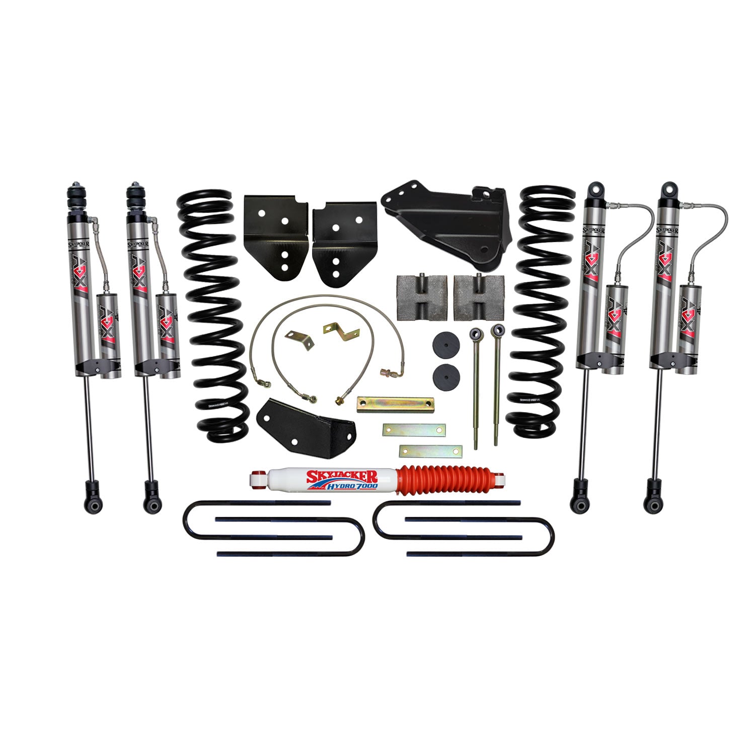 Skyjacker - 6 In. Suspension Lift Kit With ADX 2.0 Remote Reservoir Monotube Shocks. - F5651K-X