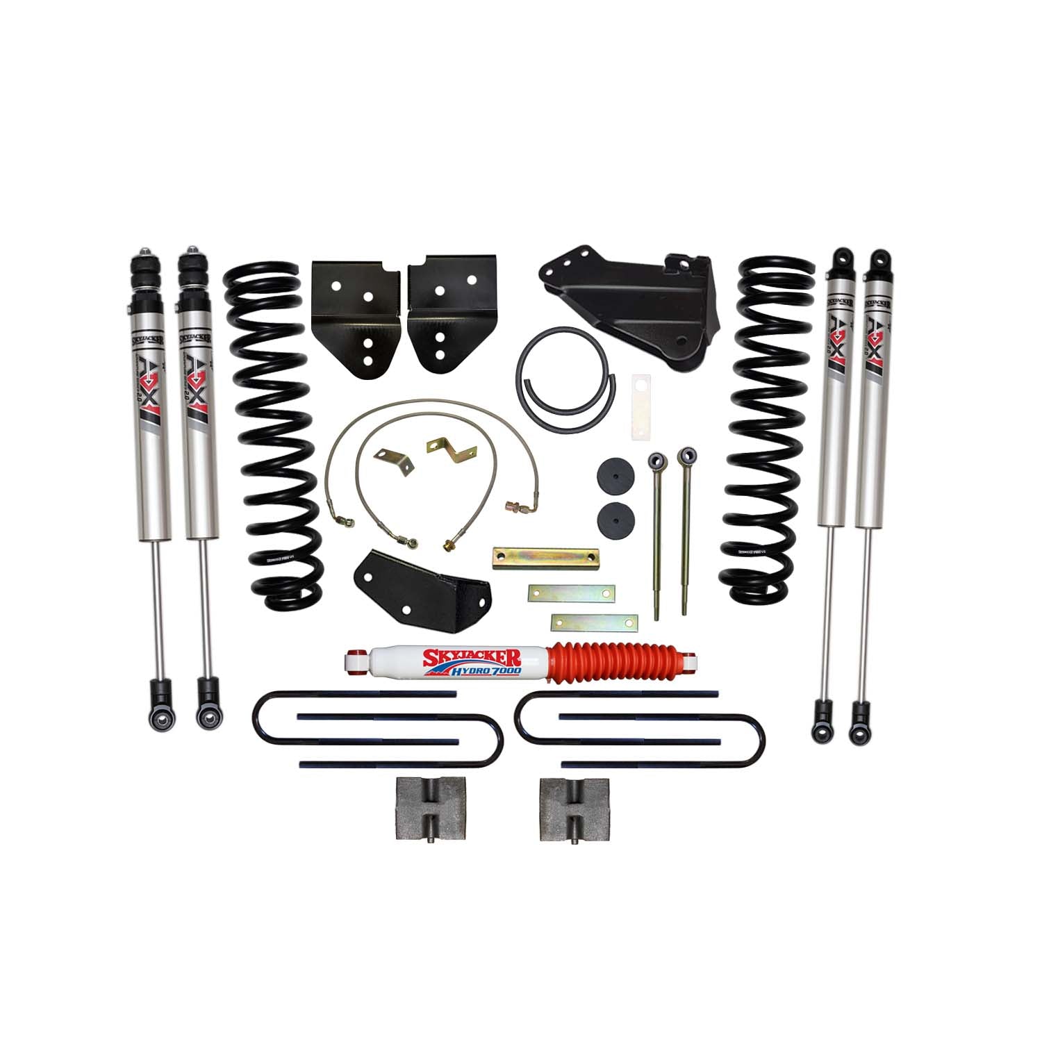 6 In. Suspension Lift Kit With ADX M2.0 Aluminum Monotube Shocks.