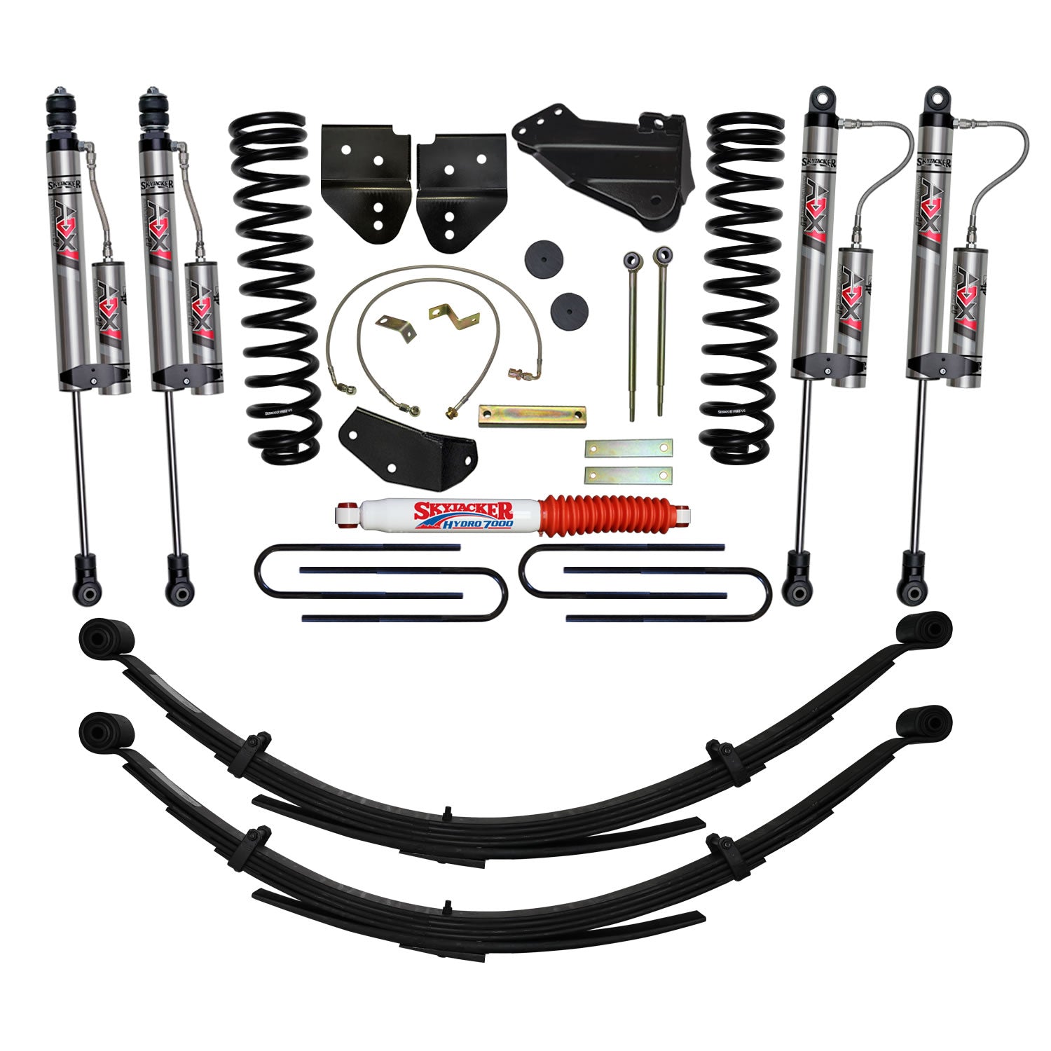 Skyjacker - 6 In. Suspension Lift System With ADX 2.0 Remote Reservoir Monotube Shocks. - F5651KS3-X
