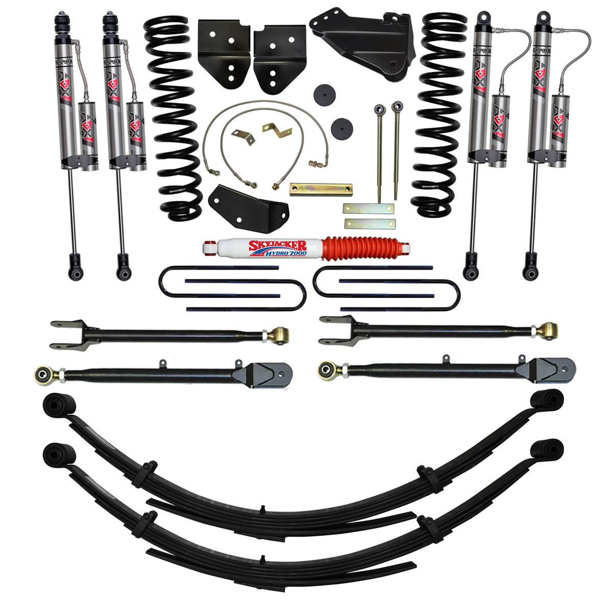 Skyjacker - 6 In. Suspension Lift System With ADX 2.0 Remote Reservoir Monotube Shocks. - F56524KS-X