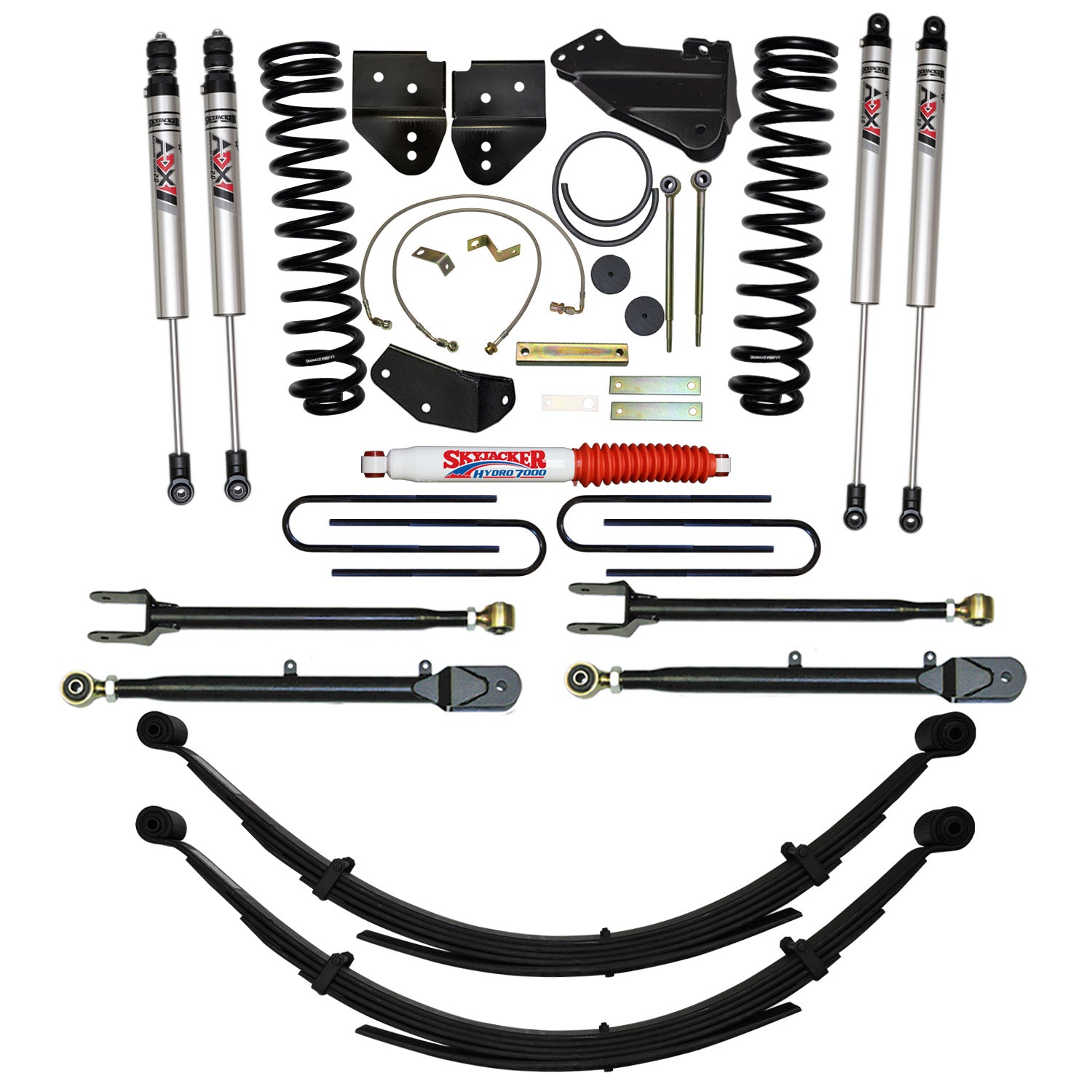 8.5 In. Suspension Lift Kit With ADX M2.0 Aluminum Monotube Shocks.
