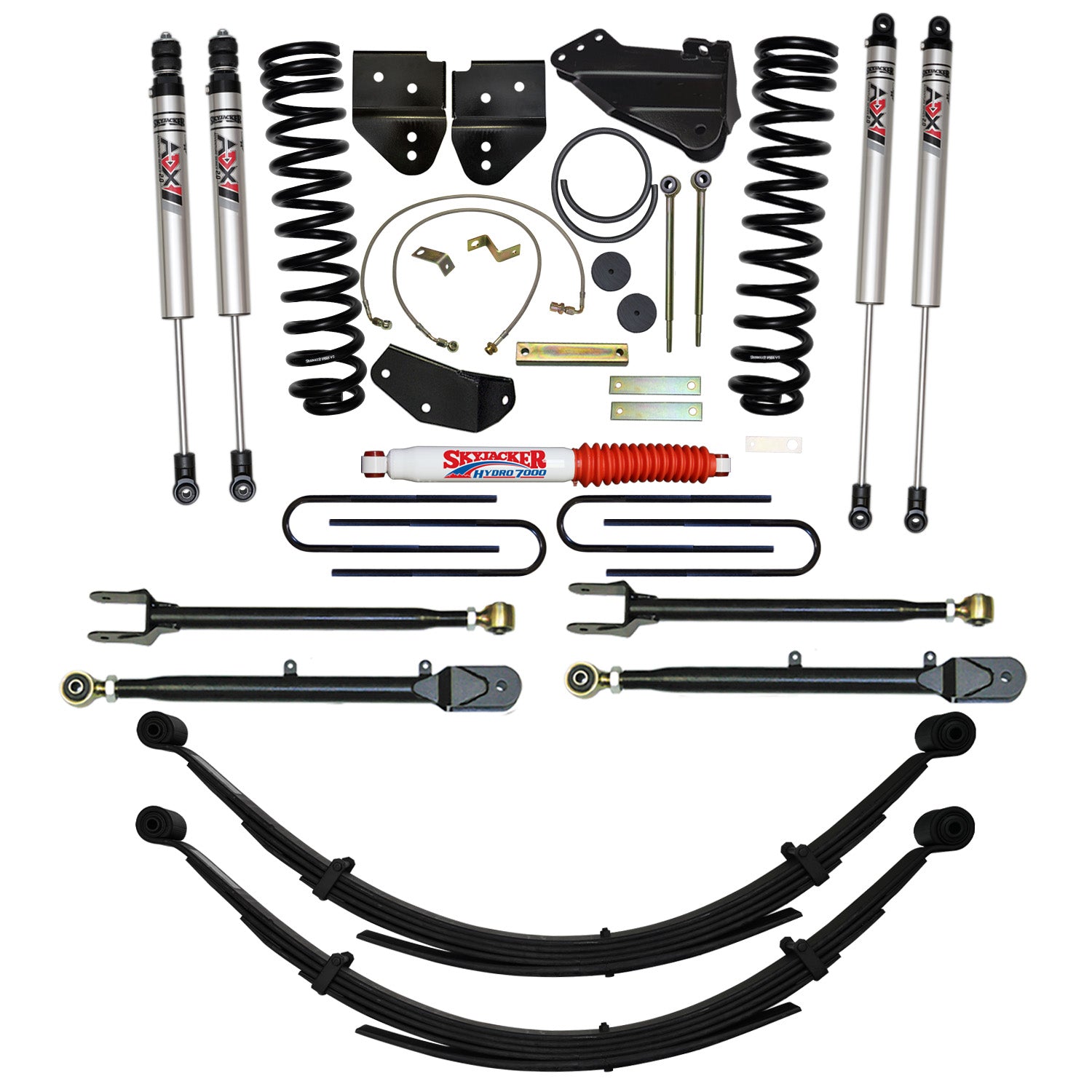 8.5 In. Suspension Lift Kit With ADX M2.0 Aluminum Monotube Shocks.