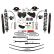8.5 In. ADX 2.5 Coilover Lift Kit With 4-Link Conversion And Black MAX Shocks.