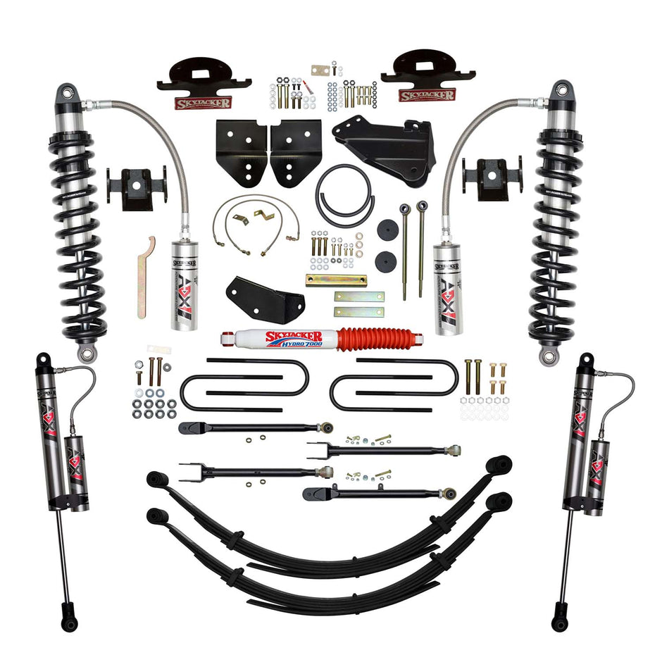 8.5 In. ADX 2.5 Coilover Lift Kit With 4-Link Conversion And ADX 2.0 Shocks.